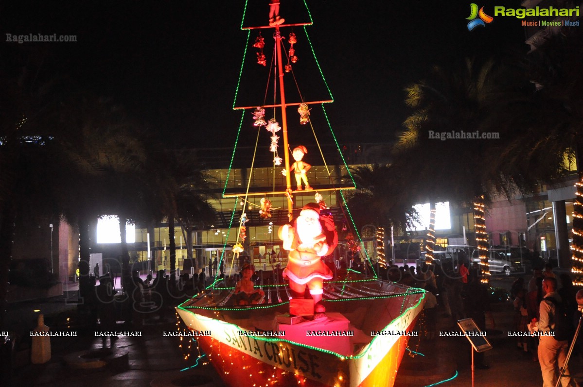 Christmas Decorations 2012 at Hotel Novotel, Hyderabad 