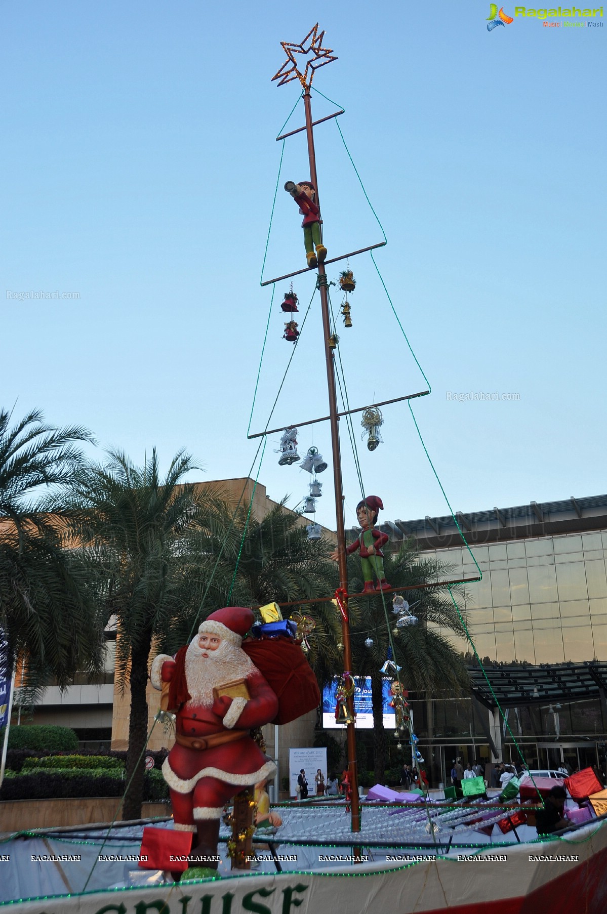 Christmas Decorations 2012 at Hotel Novotel, Hyderabad 