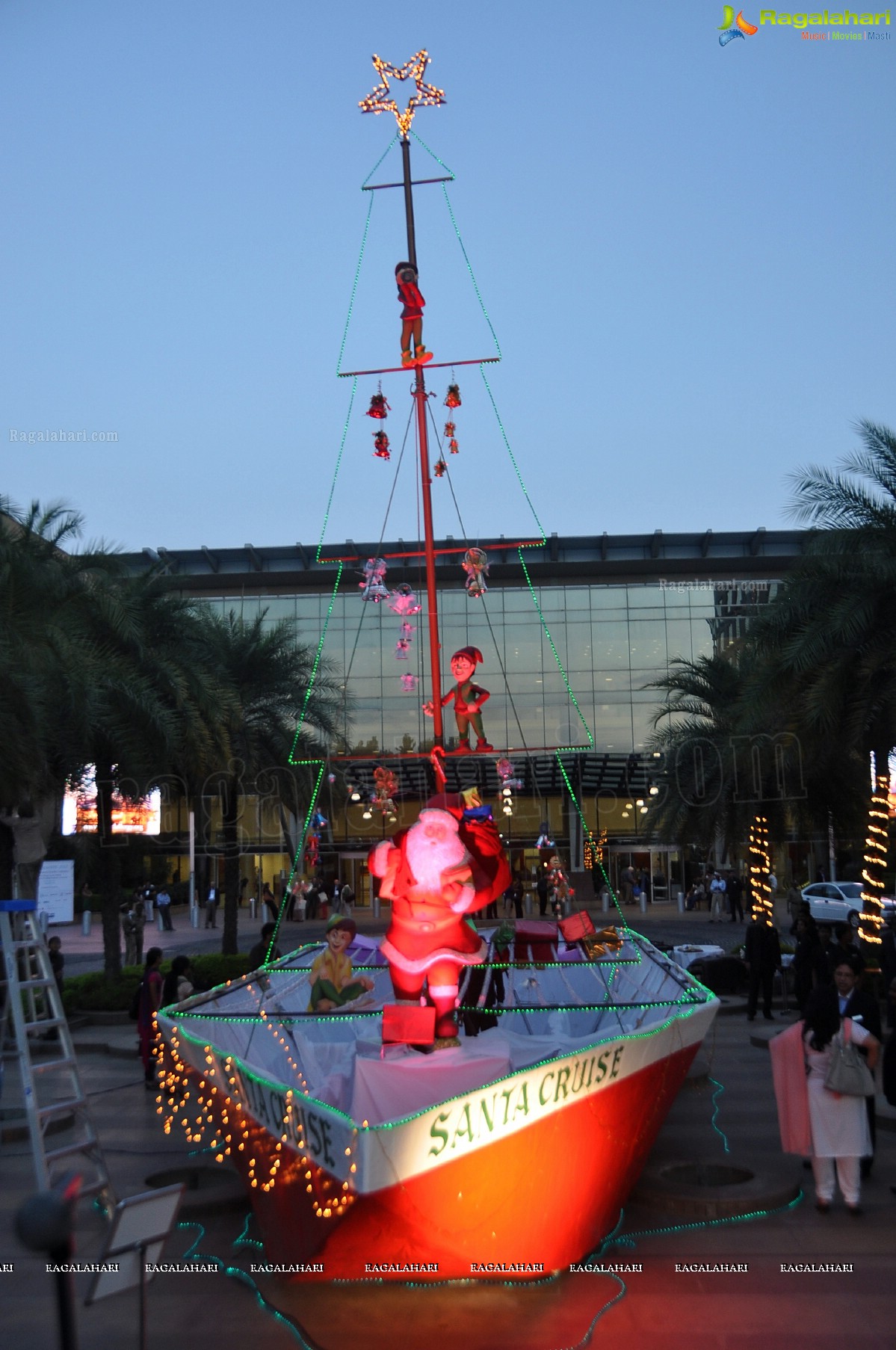 Christmas Decorations 2012 at Hotel Novotel, Hyderabad 