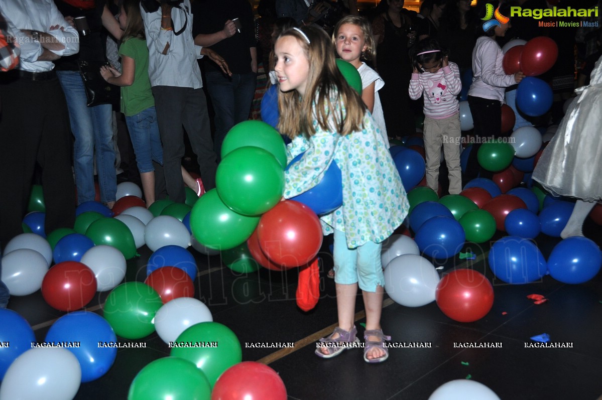 Christmas Decorations 2012 at Hotel Westin, Hyderabad 