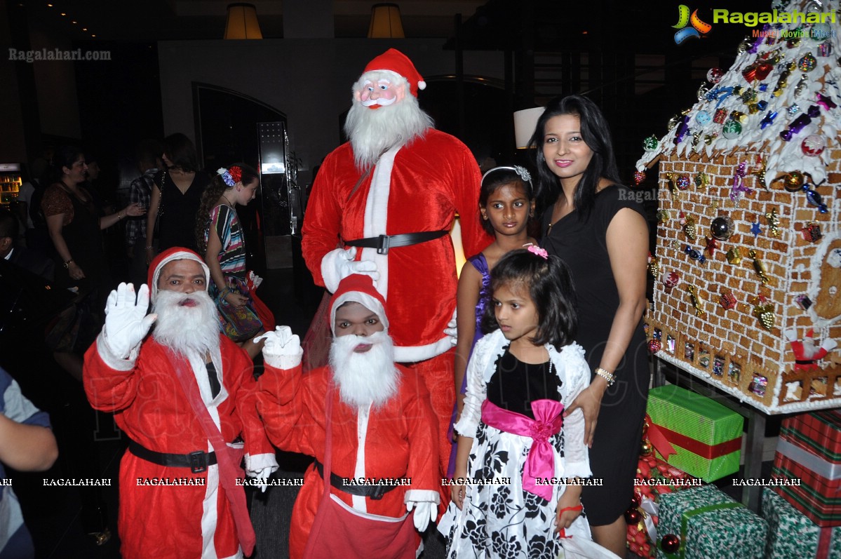 Christmas Decorations 2012 at Hotel Westin, Hyderabad 