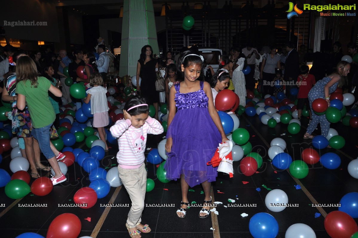 Christmas Decorations 2012 at Hotel Westin, Hyderabad 