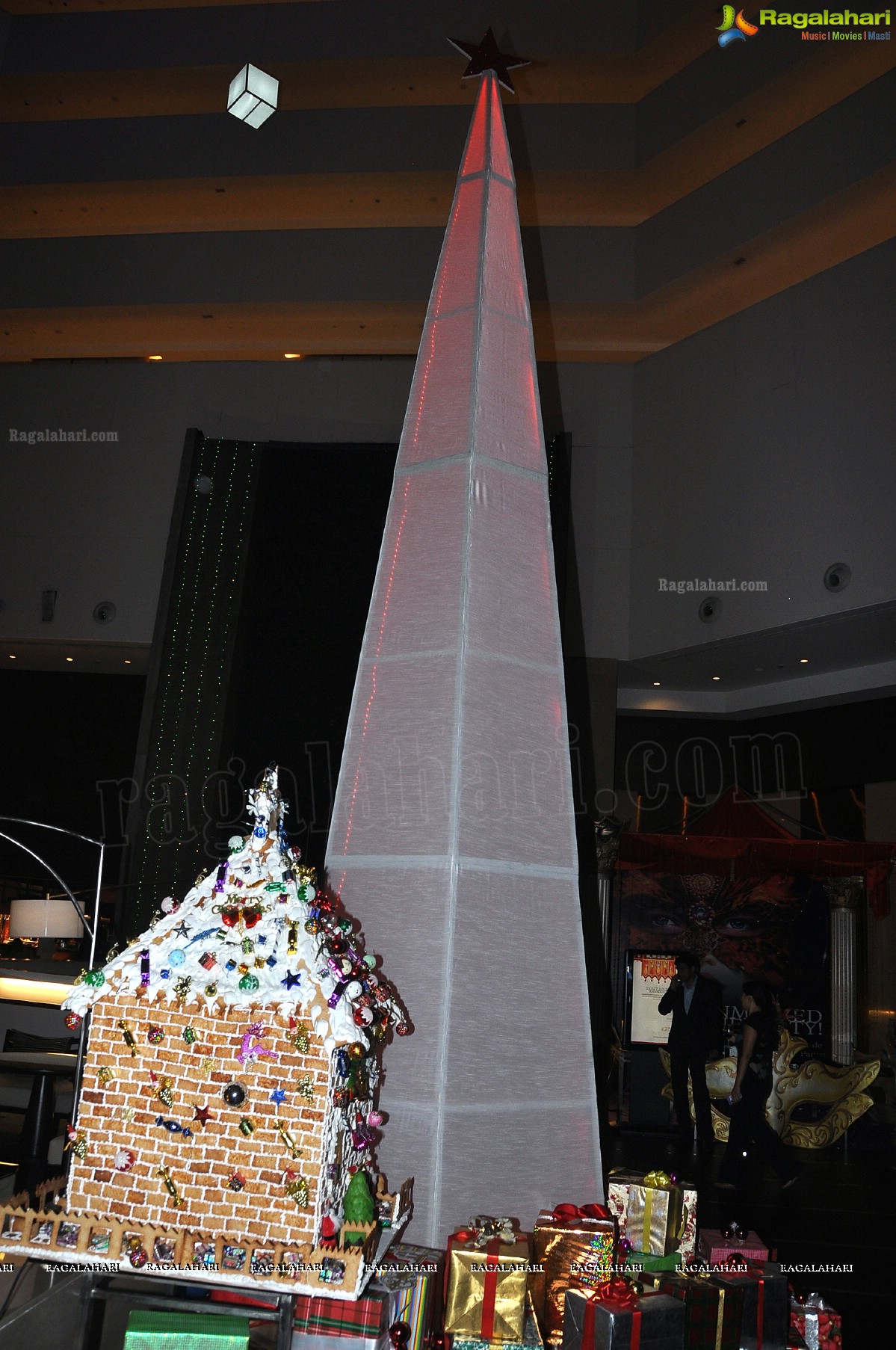 Christmas Decorations 2012 at Hotel Westin, Hyderabad 