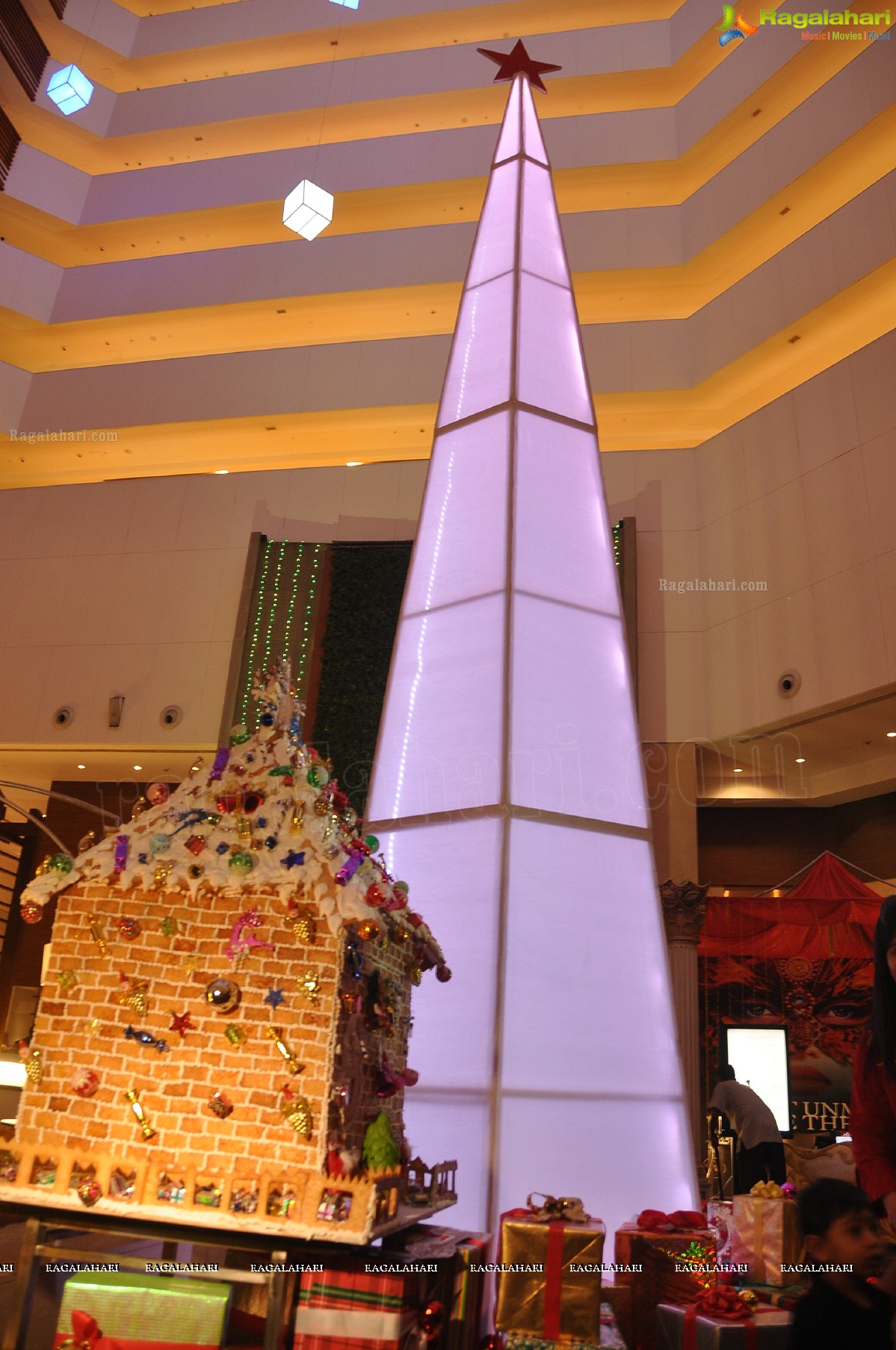 Christmas Decorations 2012 at Hotel Westin, Hyderabad 