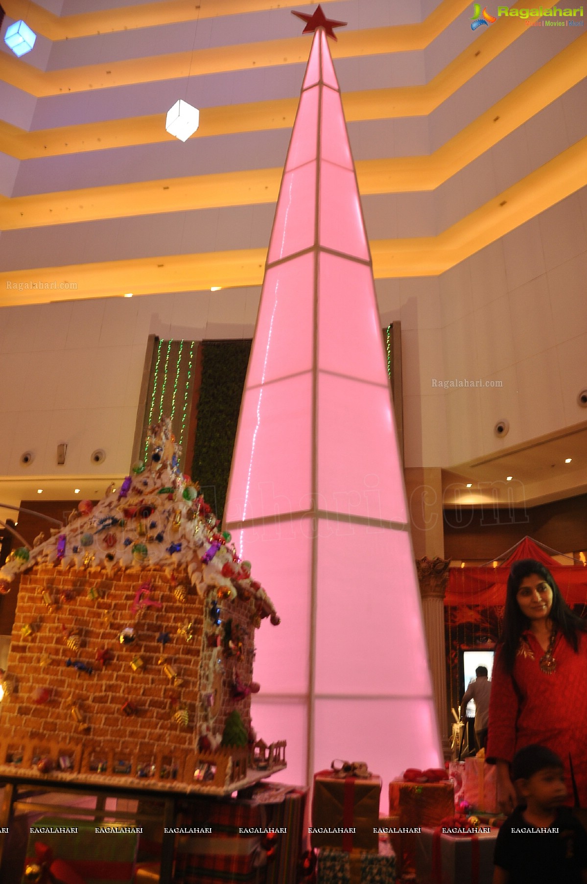 Christmas Decorations 2012 at Hotel Westin, Hyderabad 