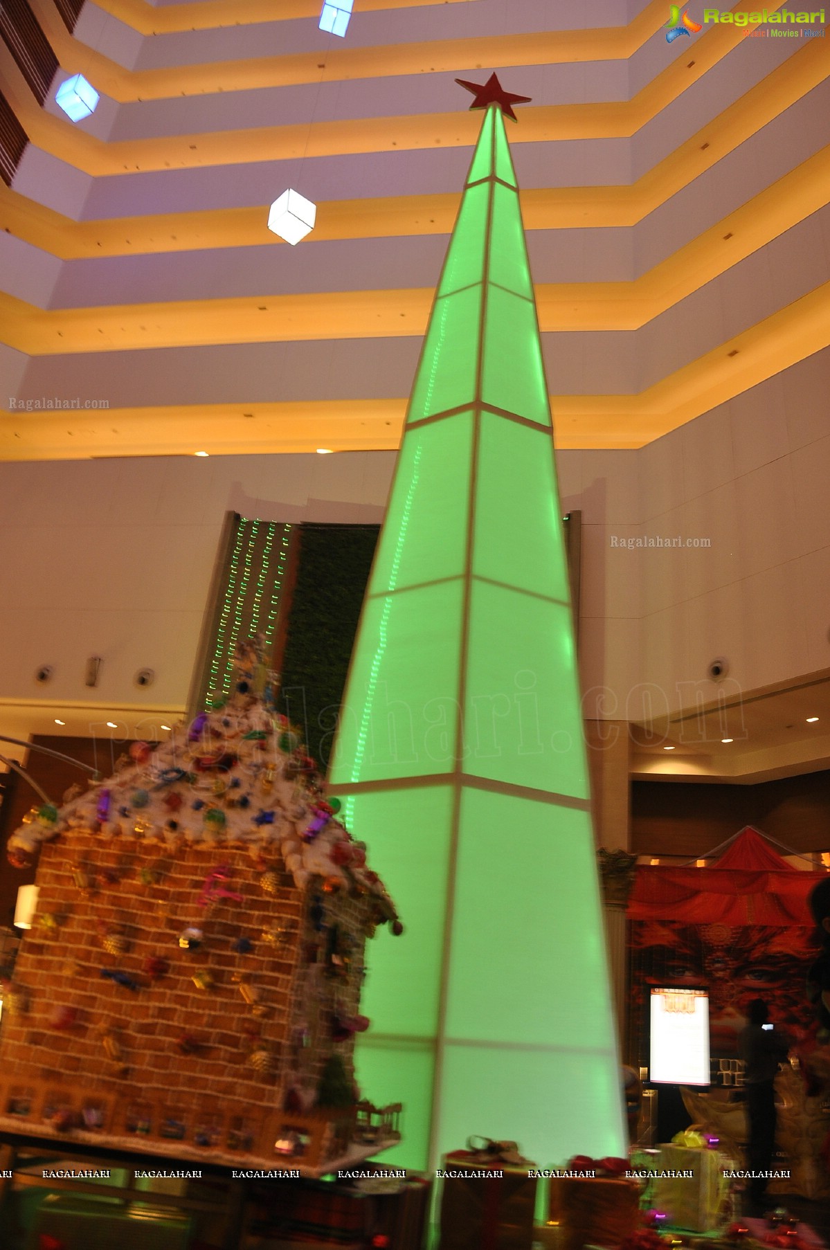 Christmas Decorations 2012 at Hotel Westin, Hyderabad 