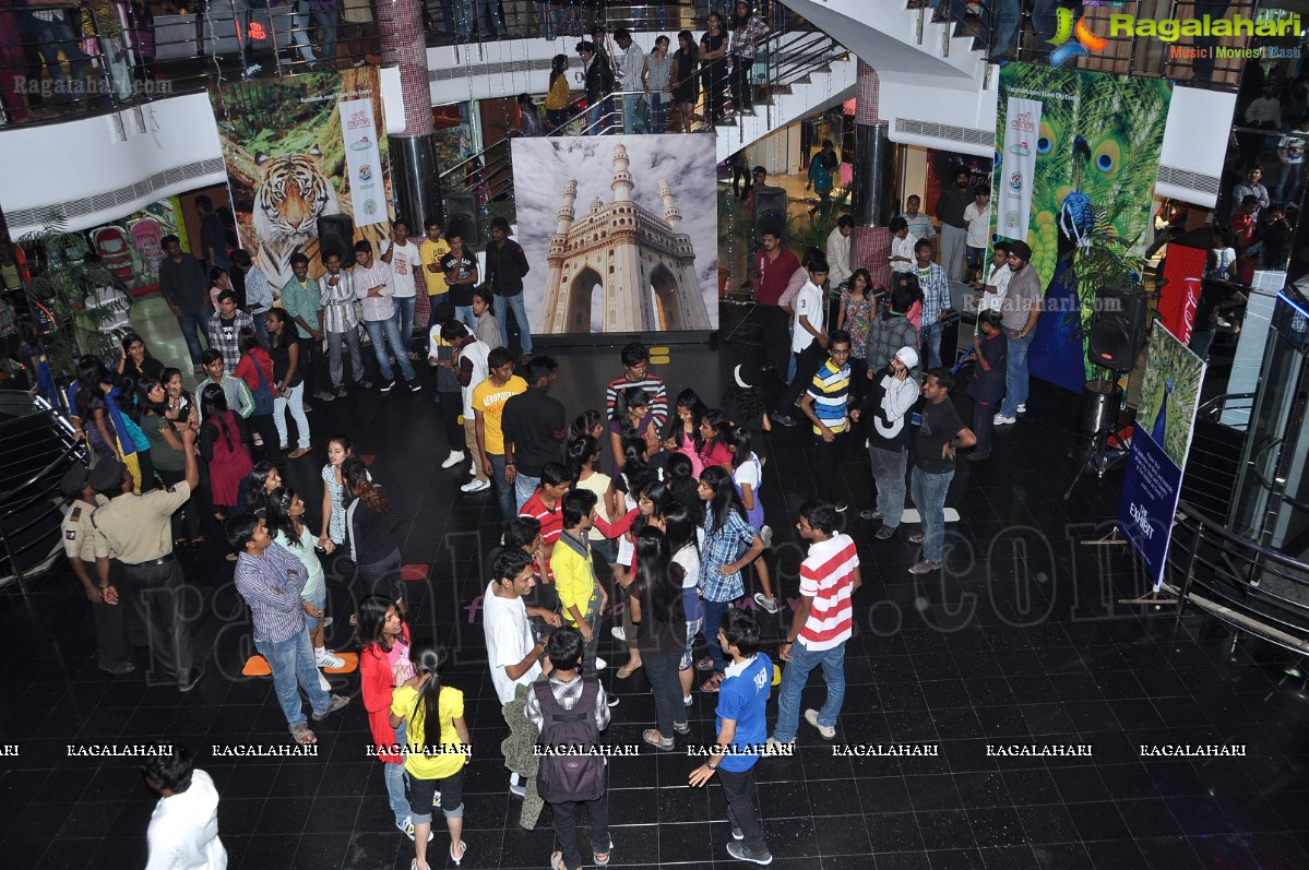 Flash Mob at City Center, Hyderabad