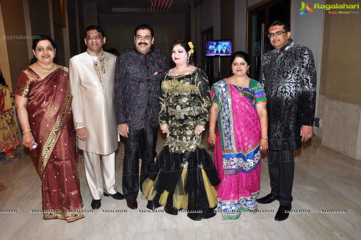 Hiral Doshi-Ronak S Gandhi's Engagement and Sangeet Party at Novotel, Hyderabad