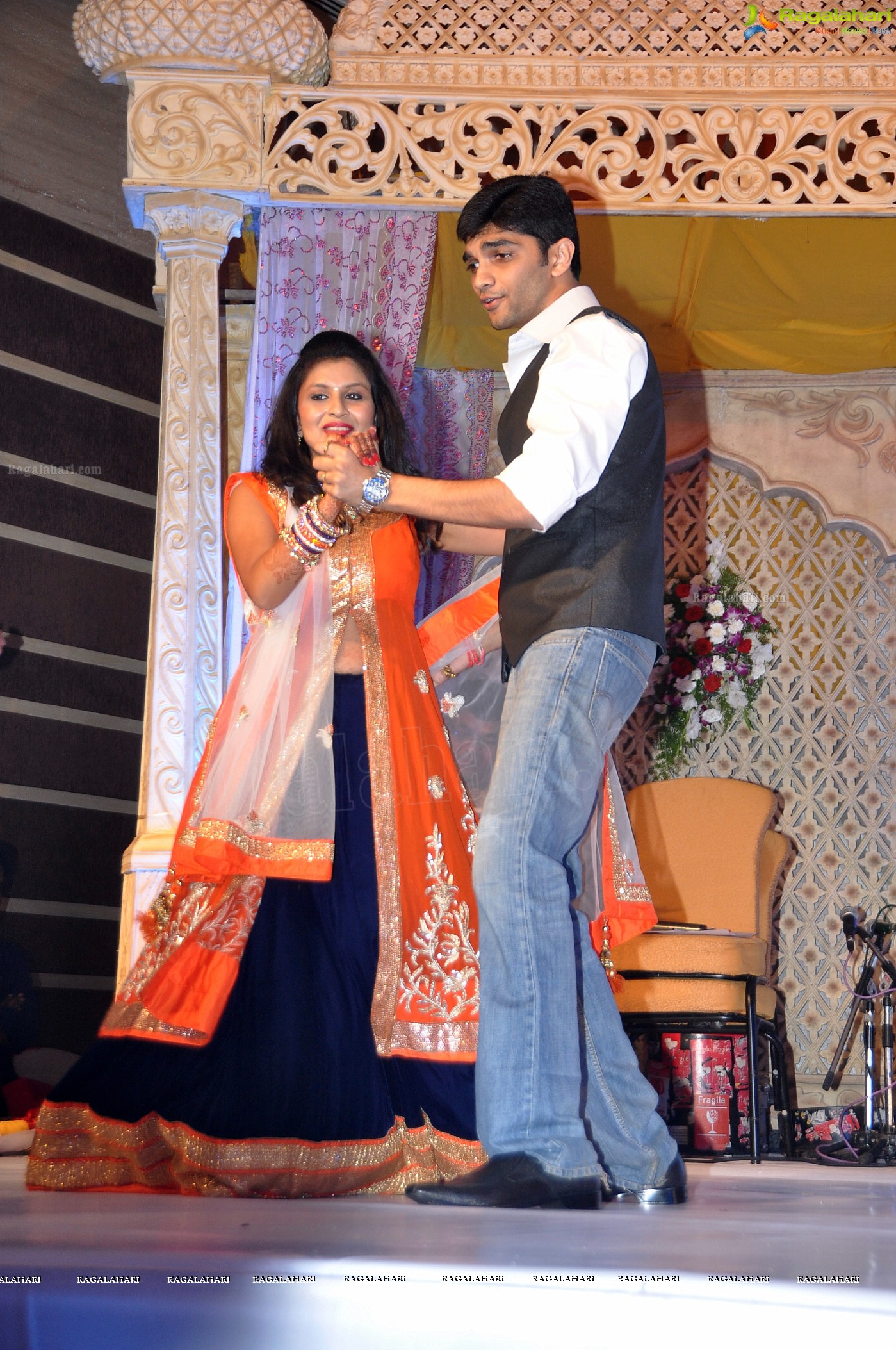 Hiral Doshi-Ronak S Gandhi's Engagement and Sangeet Party at Novotel, Hyderabad