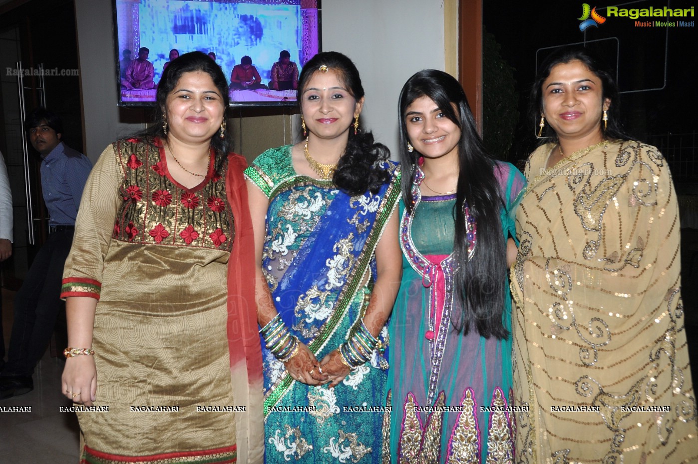 Hiral Doshi-Ronak S Gandhi's Engagement and Sangeet Party at Novotel, Hyderabad