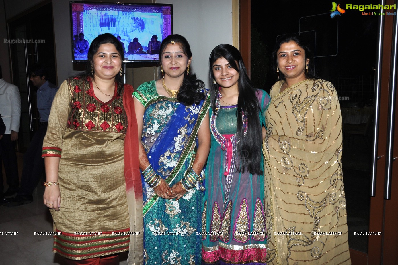 Hiral Doshi-Ronak S Gandhi's Engagement and Sangeet Party at Novotel, Hyderabad