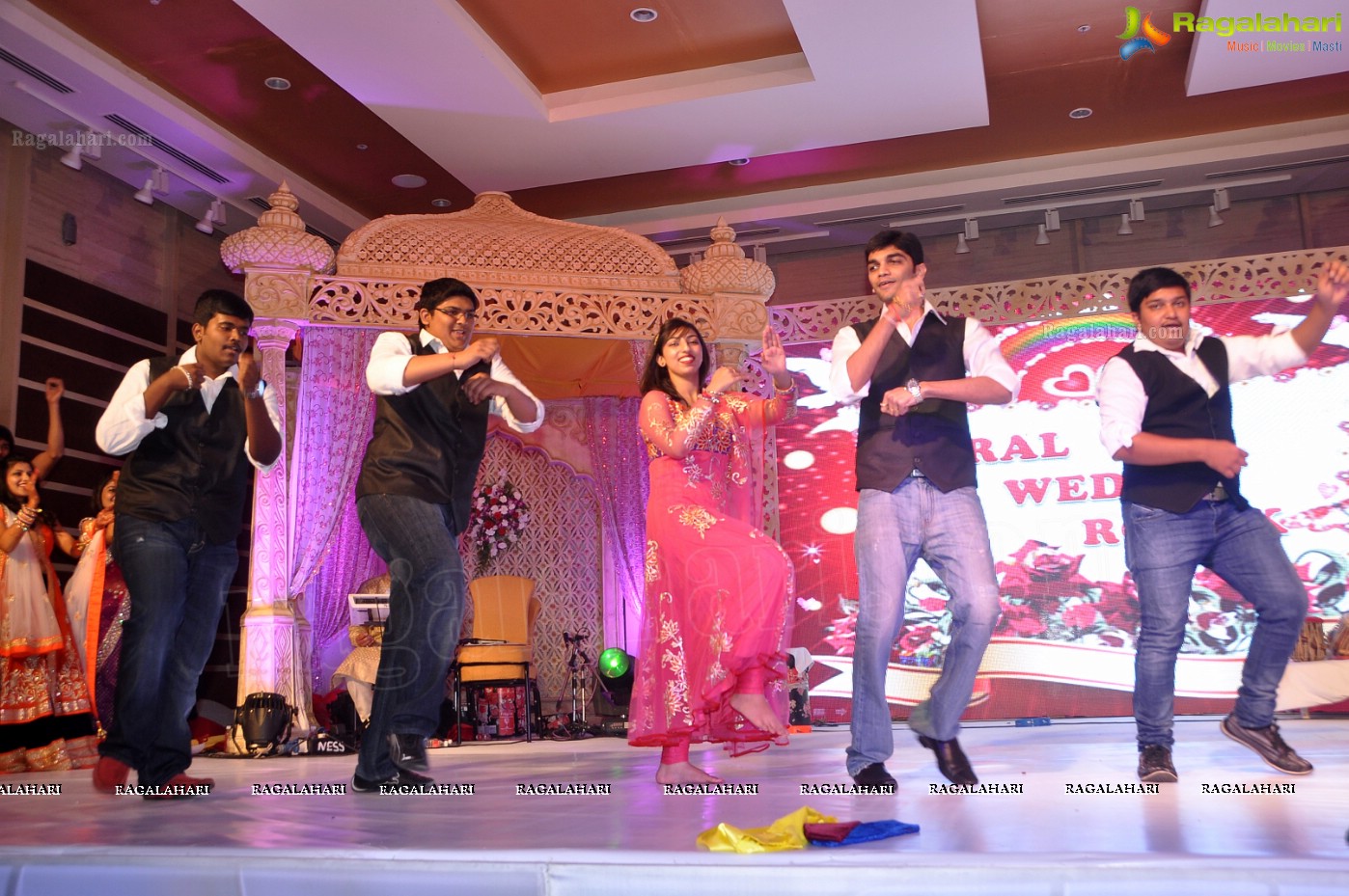 Hiral Doshi-Ronak S Gandhi's Engagement and Sangeet Party at Novotel, Hyderabad