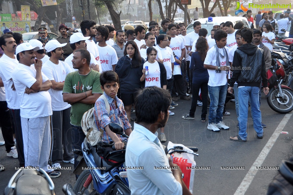 Hope 5K Aids Awareness Run by Cheyutha Foundation, Hyderabad