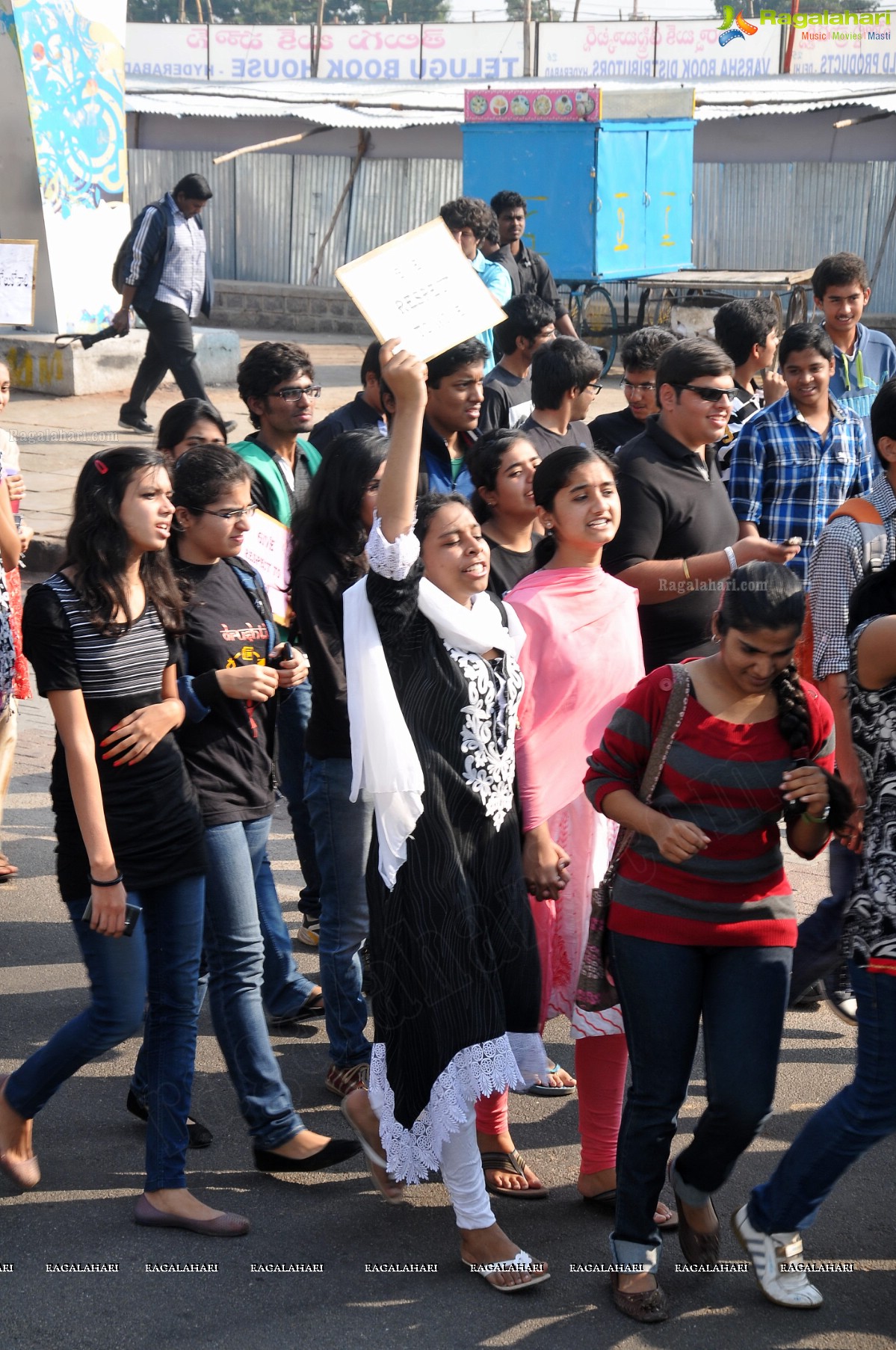 Delhi Gang-Rape: Protest Rally in Hyderabad
