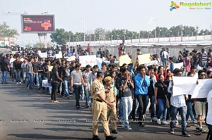 Hyderabad Delhi Gangrape Protest