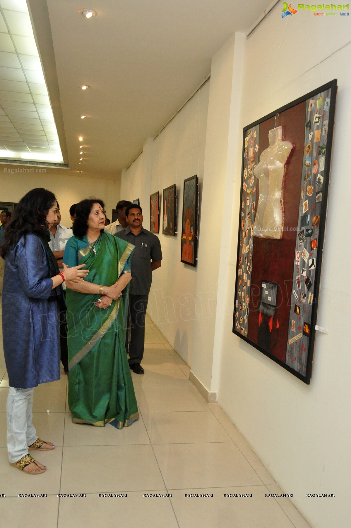 Sravanthi Juluri's 'Jaago Stree Art Gallery' at State Art Gallery, Hyderabad