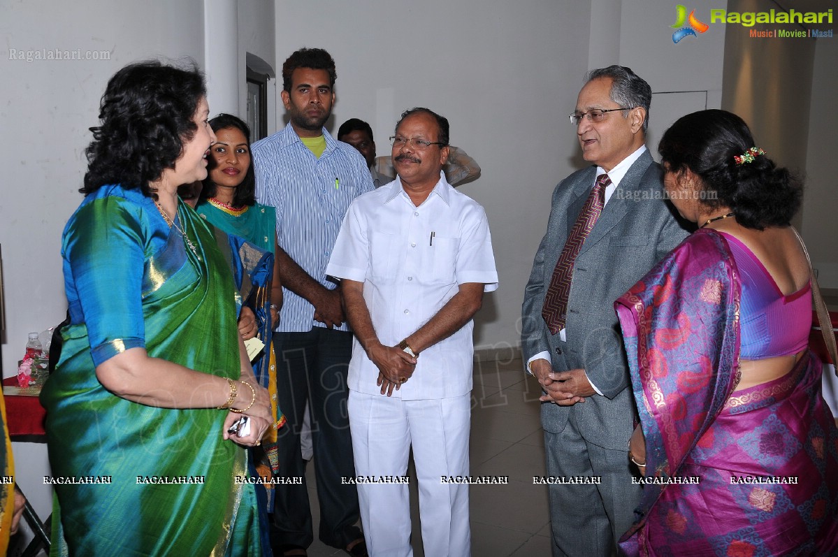 Sravanthi Juluri's 'Jaago Stree Art Gallery' at State Art Gallery, Hyderabad