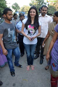 Kajal Agarwal MNJ Cancer Hospital