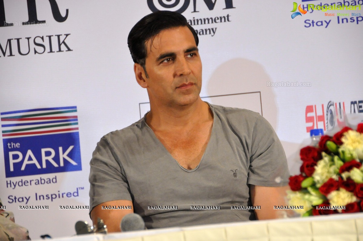 Khiladi 786 Promotions at The Park, Hyderabad