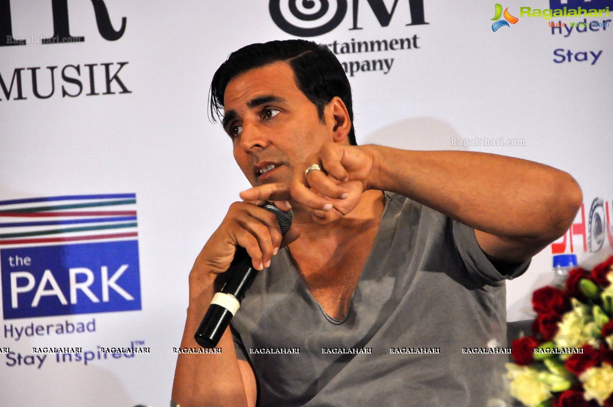 Khiladi 786 Promotions at The Park, Hyderabad