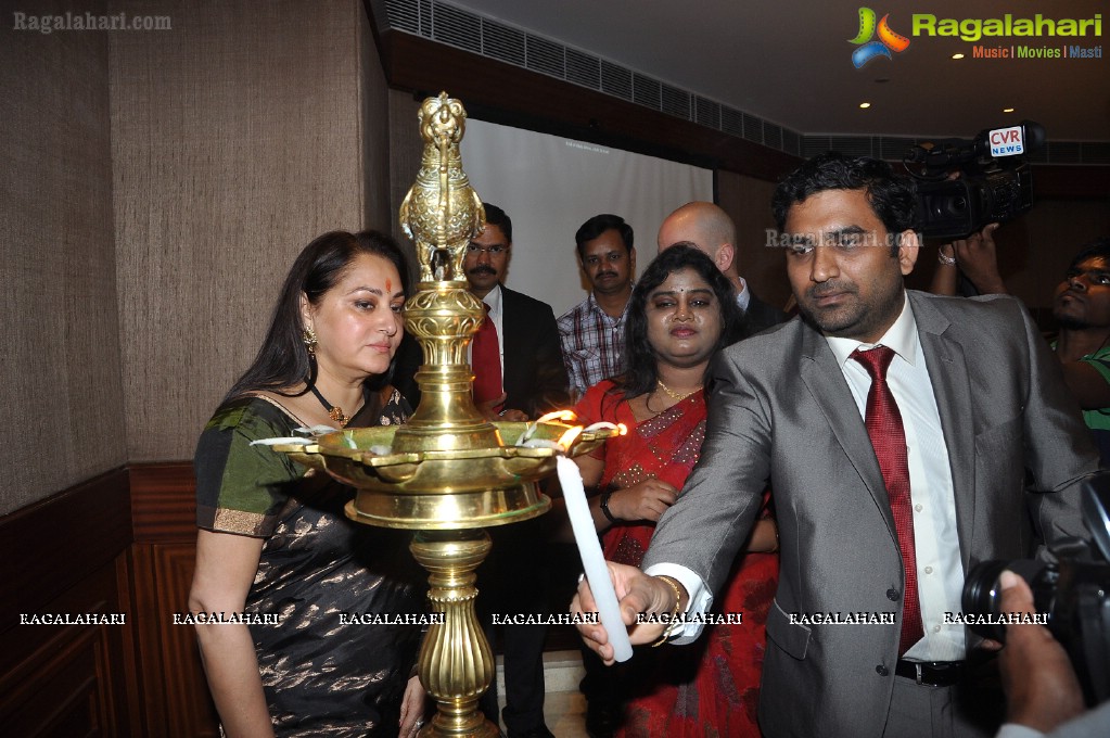 Jayaprada ribbon-cuts Cool Sculpting Machine at Life Slimming and Cosmetic Clinic, Hyd