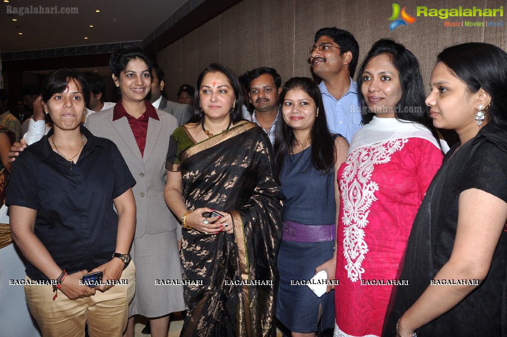 Jayaprada ribbon-cuts Cool Sculpting Machine at Life Slimming and Cosmetic Clinic, Hyd