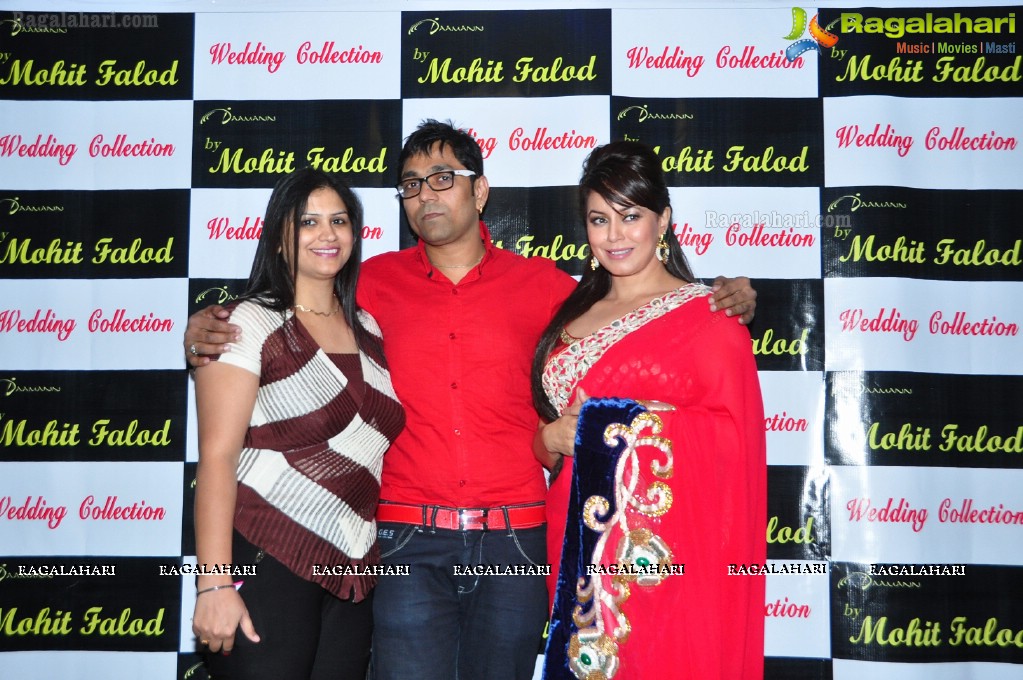 Mahima Chaudhry launches Mohit Falod's Wedding Collection, Hyderabad