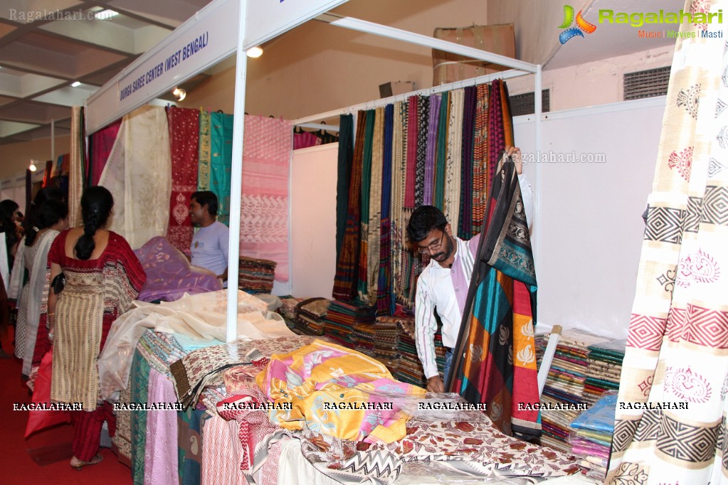 National Silk Expo at Satya Sai Nigamagamam, Hyderabad