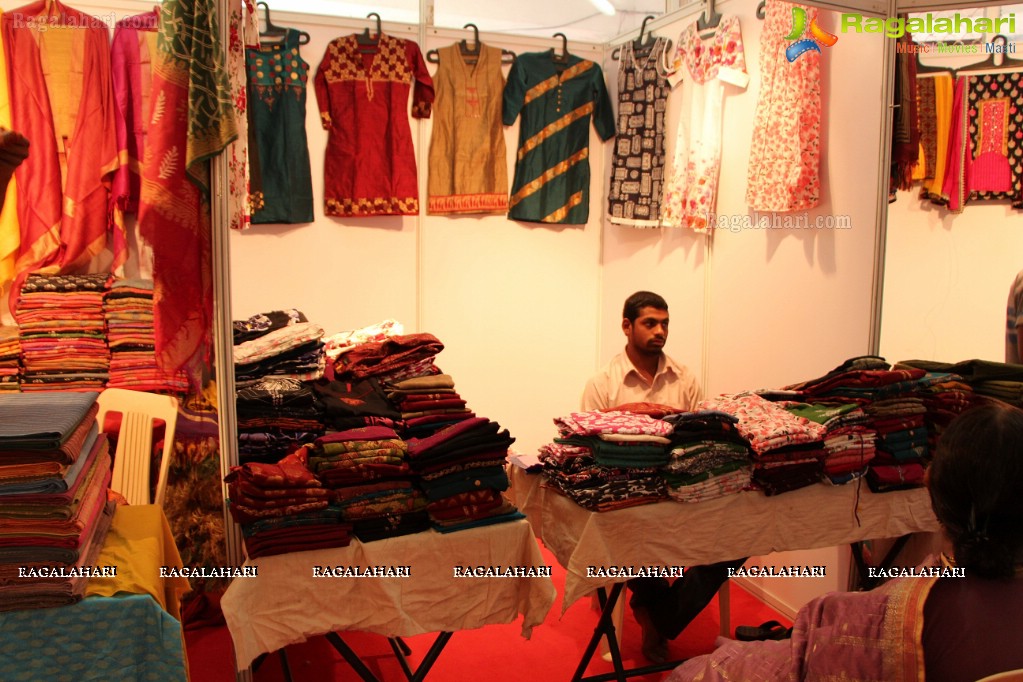 National Silk Expo at Satya Sai Nigamagamam, Hyderabad