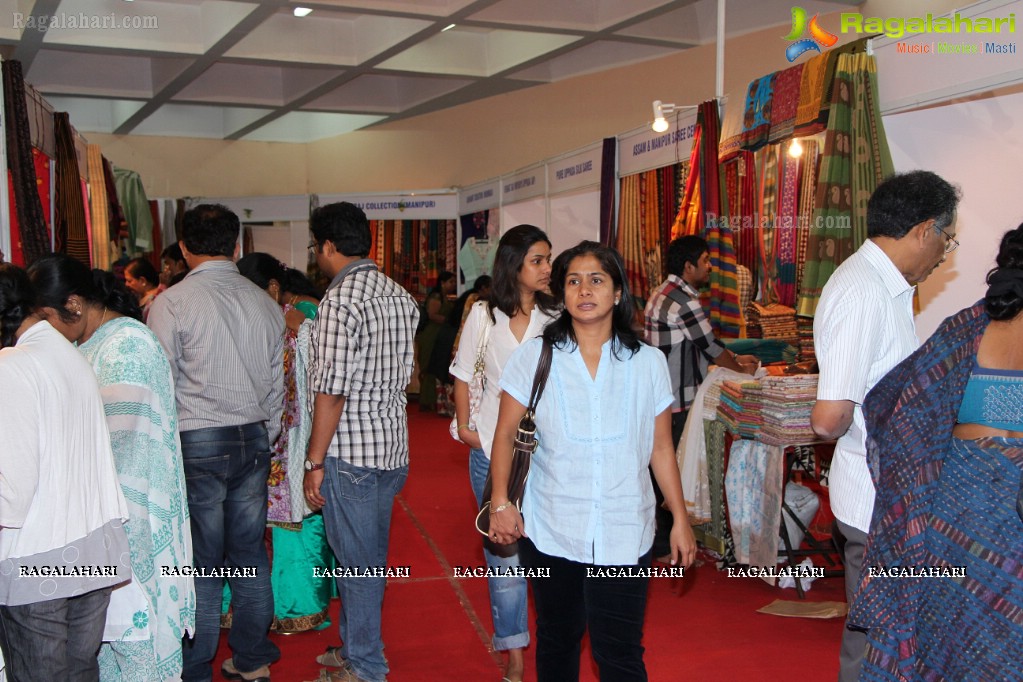 National Silk Expo at Satya Sai Nigamagamam, Hyderabad