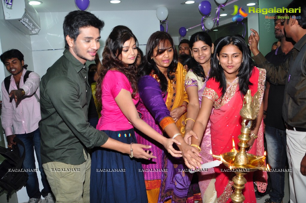 Colors Swathi & Nikhil Siddharth inaugurates Naturals Family Salon & Spa at Secunderabad