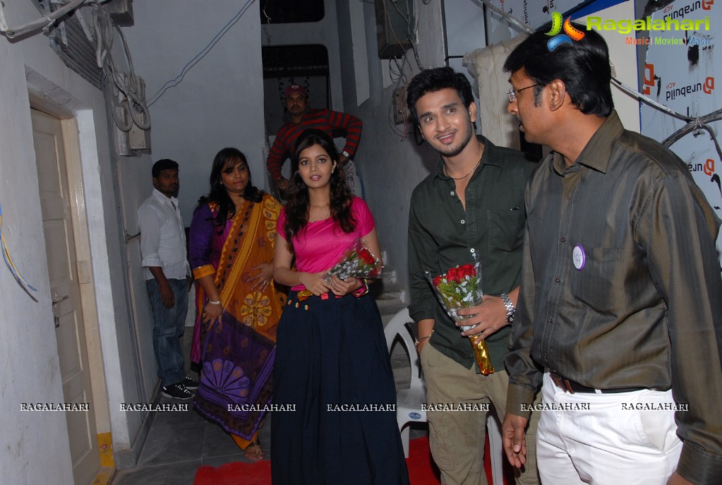 Colors Swathi & Nikhil Siddharth inaugurates Naturals Family Salon & Spa at Secunderabad