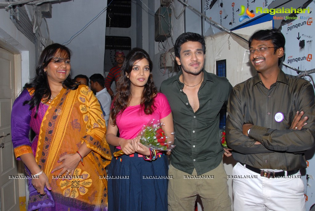 Colors Swathi & Nikhil Siddharth inaugurates Naturals Family Salon & Spa at Secunderabad