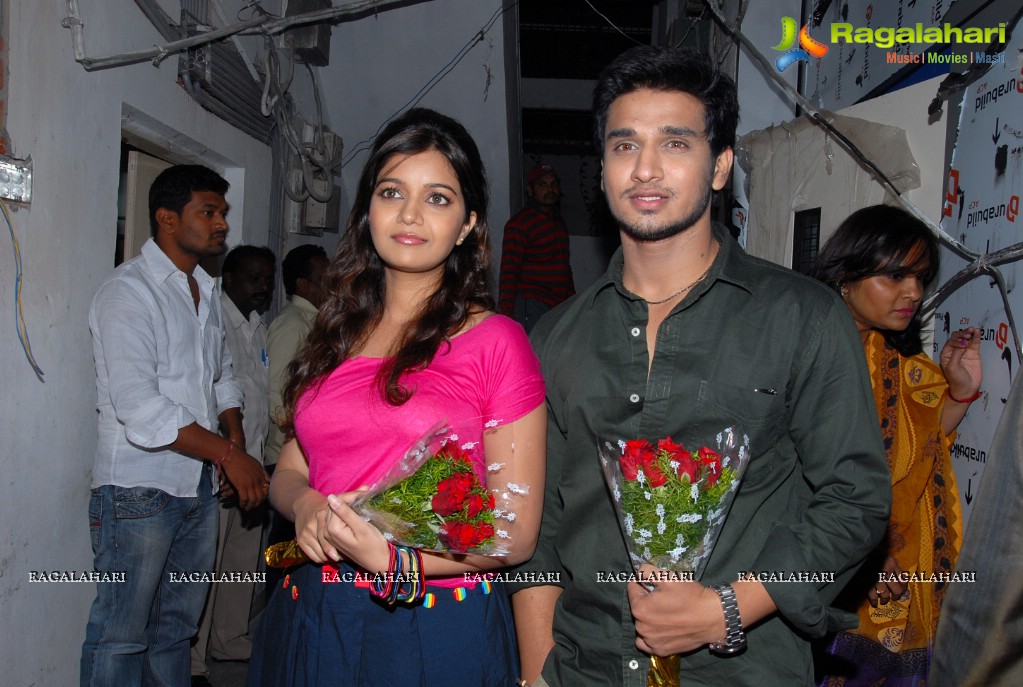 Colors Swathi & Nikhil Siddharth inaugurates Naturals Family Salon & Spa at Secunderabad