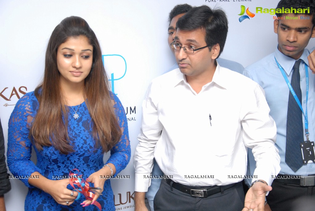 Nayantara unveils Platinum Jewellery Season’s Collection at Jos Alukkas, Hyderabad