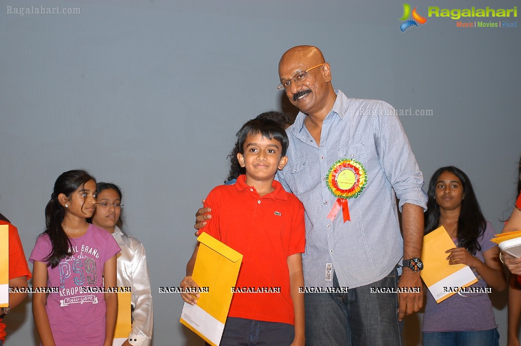 Ramana Gogula launches Oakridge International School Students Music CD, Hyderabad