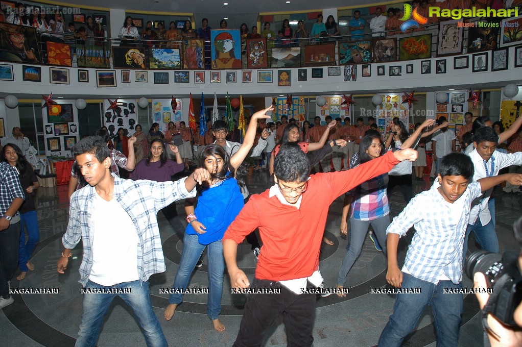Ramana Gogula launches Oakridge International School Students Music CD, Hyderabad