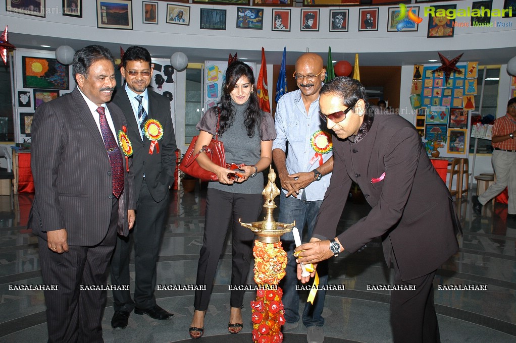 Ramana Gogula launches Oakridge International School Students Music CD, Hyderabad