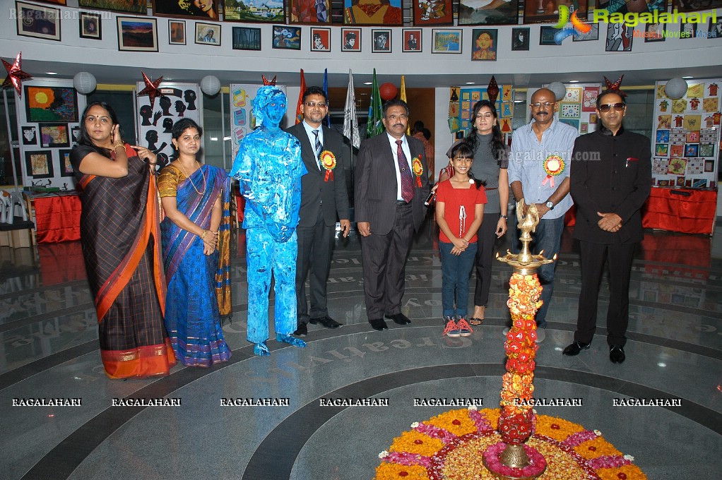 Ramana Gogula launches Oakridge International School Students Music CD, Hyderabad