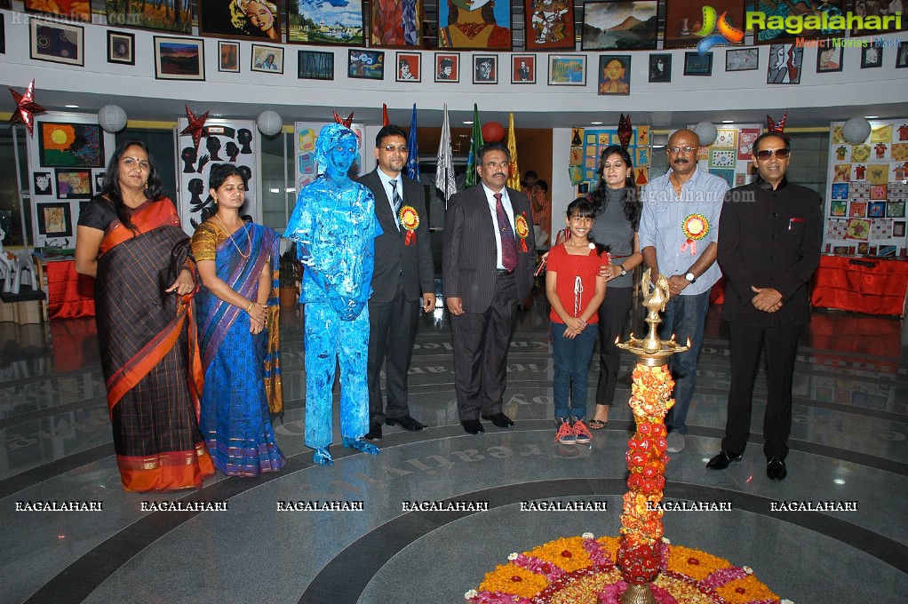 Ramana Gogula launches Oakridge International School Students Music CD, Hyderabad