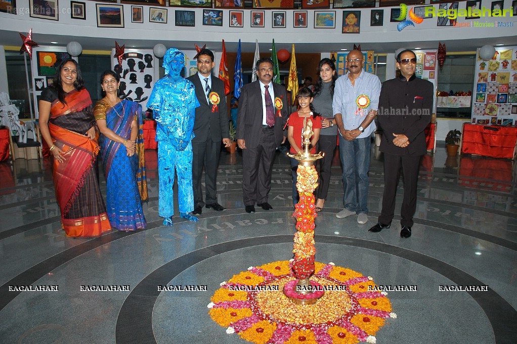 Ramana Gogula launches Oakridge International School Students Music CD, Hyderabad