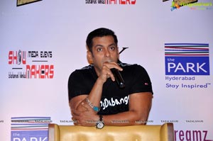 Salman Khan in Hyderabad