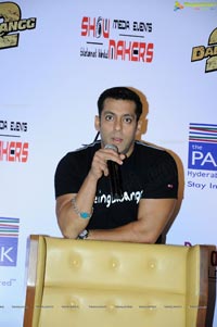 Salman Khan in Hyderabad