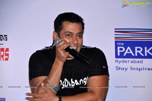 Salman Khan in Hyderabad