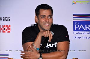 Salman Khan in Hyderabad