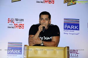 Salman Khan in Hyderabad