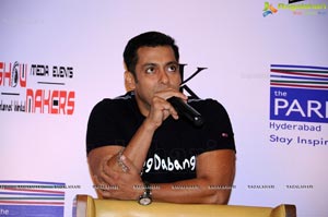 Salman Khan in Hyderabad