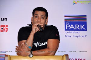 Salman Khan in Hyderabad