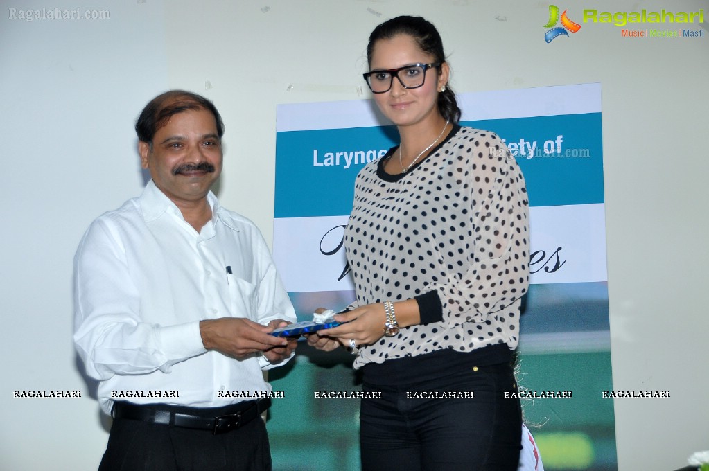 Sania Mirza at Laryngectomees Society 13th Anniversary Celebrations