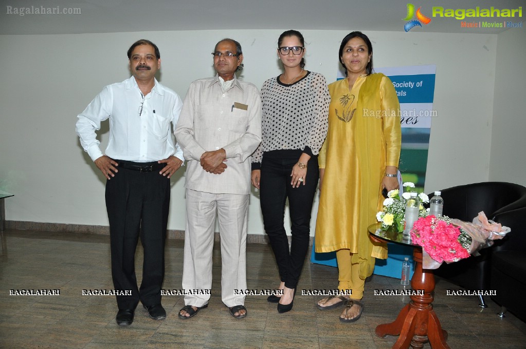 Sania Mirza at Laryngectomees Society 13th Anniversary Celebrations